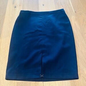 Ann Taylor Classic Navy Pencil Skirt